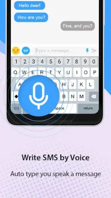 Voice Typing Keyboard Easy App android App screenshot 2