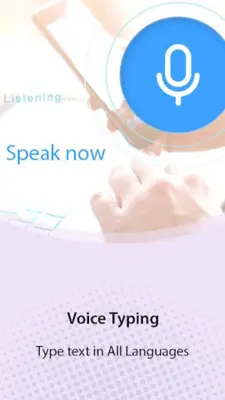 Voice Typing Keyboard Easy App android App screenshot 3